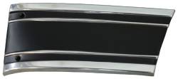 Auto Metal Direct - AMD X231-4069-2BL LH FR Lower Fender Molding Blk for 69-72 Chevy/GMC C/K - Image 1
