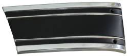 Auto Metal Direct - AMD X231-4069-2BR RH FR Lower Fender Molding Blk for 69-72 Chevy/GMC C/K - Image 1