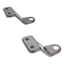 Auto Metal Direct - Auto Metal Direct W-161 L/RH Headlamp Bellcrank Support Brckt Pair for 68 Camaro - Image 5