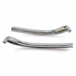 Auto Metal Direct - Auto Metal Direct W-177 Header Moldings Chrme for 67 Camaro/Firebird Convertible - Image 4