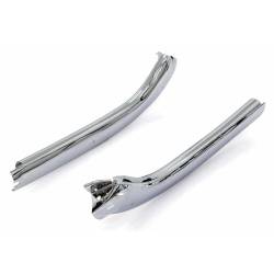 Auto Metal Direct - Auto Metal Direct W-177 Header Moldings Chrme for 67 Camaro/Firebird Convertible - Image 6