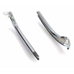 Auto Metal Direct - Auto Metal Direct W-177 Header Moldings Chrme for 67 Camaro/Firebird Convertible - Image 5
