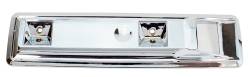 Auto Metal Direct - AMD X529-1466-13 FR Chrome Armrest Base 9" Pad for 66-70 Dodge/Ply B-Body - Image 1