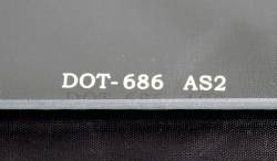 Auto Metal Direct - AMD 795-3066-TS LH/RH Quarter Glass Green Tint for 66-67 Chevy II/Nova - Image 3