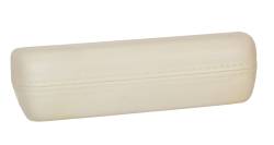 Auto Metal Direct - Auto Metal Direct X529-2068-W Front White Armrest Pad for 68-72 Dodge/Ply A-Body - Image 1
