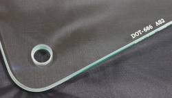 Auto Metal Direct - Auto Metal Direct 795-3468-CVL LH Quarter Glass Clear for 68-72 GM A-Body - Image 3