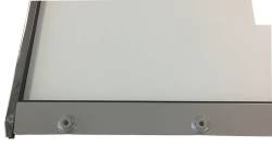 Auto Metal Direct - AMD X550-4047-1L LH Door Glass Assy w/Chrome Frame for 47-50 Chevy/GMC - Image 3