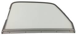 Auto Metal Direct - AMD X550-4047-1L LH Door Glass Assy w/Chrome Frame for 47-50 Chevy/GMC - Image 1