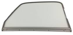 Auto Metal Direct - AMD X550-4047-1R RH Door Glass Assy w/Chrome Frame for 47-50 Chevy/GMC - Image 1