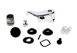 Auto Metal Direct - AMD X561-4080-BL LH Vent Window Handle w/Black Knob for 89-91 Chevy/GMC - Image 1