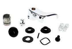Auto Metal Direct - Auto Metal Direct X561-4080-BR Vent Window Handle w/Black Knob RH - Image 1