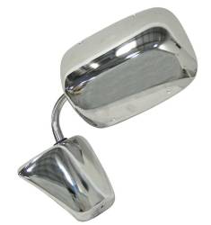 Auto Metal Direct - Auto Metal Direct X570-4073-C LH/RH Chrome Large Door Mirror for 73-91 Chevy/GMC - Image 1
