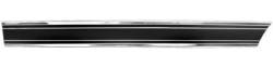 Auto Metal Direct - AMD X731-4069-28BL LH FR Lower Bed Molding Blk for 69-72 Chevy/GMC C/K - Image 1