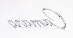 Auto Metal Direct - Auto Metal Direct W-362 LH/RH "Camaro" Fender Emblem for 68-69 Chevy Camaro - Image 3