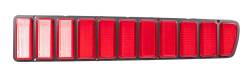 Auto Metal Direct - Auto Metal Direct X951-2673-1R RH Taillight Lens w/o Silv Trim for 73-74 Charger - Image 1