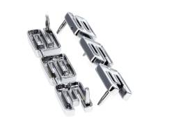 Auto Metal Direct - Auto Metal Direct W-409 LH/RH "365" Fender Emblem for 69 Chevy Camaro - Image 5