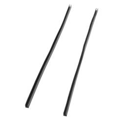 Auto Metal Direct - Auto Metal Direct W-495R Quarter Window Trim Inserts Pair for 67-69 Pontiac/Chev - Image 5