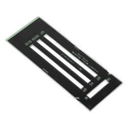 Auto Metal Direct - Auto Metal Direct W-497A Dash Heater Control Lens w/Backing Plate w/A/C - Image 4