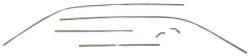 Auto Metal Direct - Auto Metal Direct W-508 Drip Rail Molding 6Pc for 67-69 Camaro/Firebird - Image 1
