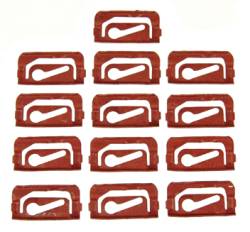 Auto Metal Direct - Auto Metal Direct W-526 Windshield Molding Clips 13Pc for 67-69 Camaro/Firebird - Image 1