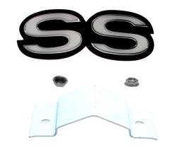 Auto Metal Direct - Auto Metal Direct W-612 "SS" Grille Emblem - Image 1
