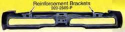 Auto Metal Direct - Auto Metal Direct 920-2669-P Taillight Panel Brackets Pair for 69-70 Charger - Image 4