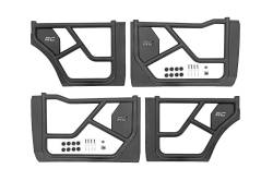Rough Country Suspension Systems - Rough Country 10658 Front/Rear Steel Tube Doors Black for 21-26 Ford Bronco 4DR - Image 4