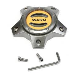 Warn - Warn 106682 REPLACEMENT WHEEL CENTER CAP GRAY/GOLD 5 LUG - Image 1