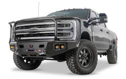 Warn - Warn 110630 Ascent HD Front Bumper w/Full Grille Guard for 23+ Ford SD - Image 1