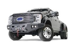 Warn - Warn 107181 Ascent HD Winch Bumper No Grille Guard for 17-22 Ford F450/F550 SD - Image 1