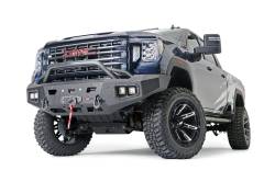 Warn - Warn 107179 Ascent HD Winch Bumper w/Baja Bar for 20-23 GMC Sierra 2500HD/3500 - Image 1