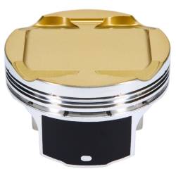 JE Pistons - JE Pistons 361319 Piston Set 2618 Inv Dome/Dish 3.642 Bore 1.287 CD .905 Pin 4pc - Image 2