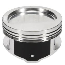JE Pistons - JE Pistons 257668 Piston Set 2618 Inv Dome/Dish 4.390 Bore 1.350 CD .99 Pin 8pc - Image 1