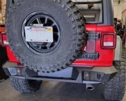 Go Rhino - Go Rhino 274120T Trailline Rear Full Width Bumper for 18-24 Wrangler JL - Image 2