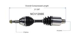 GSP - GSP NCV12066 CV Axle Assembly Front Right for Dodge/Jeep - Image 6