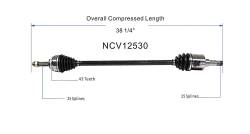 GSP - GSP NCV12530 Front Right CV Axle Assy for Chrysler/Dodge/Eagle/Mitsubishi 2.0 - Image 6