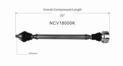 GSP - GSP NCV18000K Front Right CV Axle Assembly for 05-06 Volkswagen Jetta 1.9 - Image 6