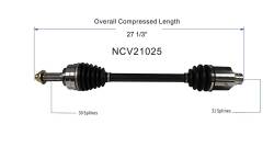 GSP - GSP NCV21025 CV Axle Assembly Front Right for Acura - Image 6