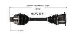 GSP - GSP NCV23011 Front CV Axle Assembly for Audi 2.0 - Image 6