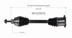 GSP - GSP NCV23019 Audi 2.0/3.0 CV Front Axle Assembly - Image 6
