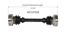 GSP - GSP NCV27526 Rear CV Axle Assembly for BMW - Image 6