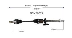GSP - GSP NCV36079 Front Right CV Axle Assembly for 12-15 Honda Civic Coupe/Sedan - Image 6