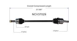 GSP - GSP NCV37029 Rear CV Axle Assembly for Hyundai/Kia - Image 6