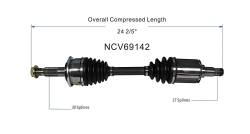 GSP - GSP NCV69142 Front CV Axle Assembly for Toyota - Image 6