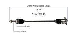 GSP - GSP NCV69185 Rear CV Axle Assembly for 11-17 Toyota Sienna - Image 6