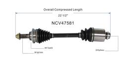 GSP - GSP NCV47581 Front Right CV Axle Assembly for 03-08 Mazda 6 S - Image 6