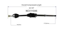 GSP - GSP NCV11045 CV Axle Assembly Front Right for Ford 3.5 4WD/AWD/FWD - Image 6