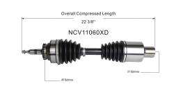 GSP - GSP NCV11060XD Front Right CV Axle Assembly for Ford/Lincoln 2.7/3.0/3.3/3.5/5.0 - Image 6