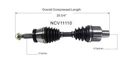 GSP - GSP NCV11110 Front Right CV Axle Assy for Ford/Mazda/Mercury 3.0/4.0/5.0 4WD - Image 6