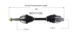 GSP - GSP NCV11133 CV Axle Assembly Front Right - Image 6